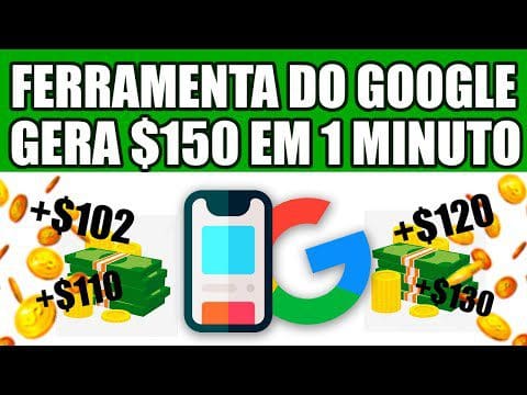 ESSA FERRAMENTA do GOOGLE GERA $150 em 1 MINUTO (ganhar dinheiro na internet) Ganhar Dinheiro Online