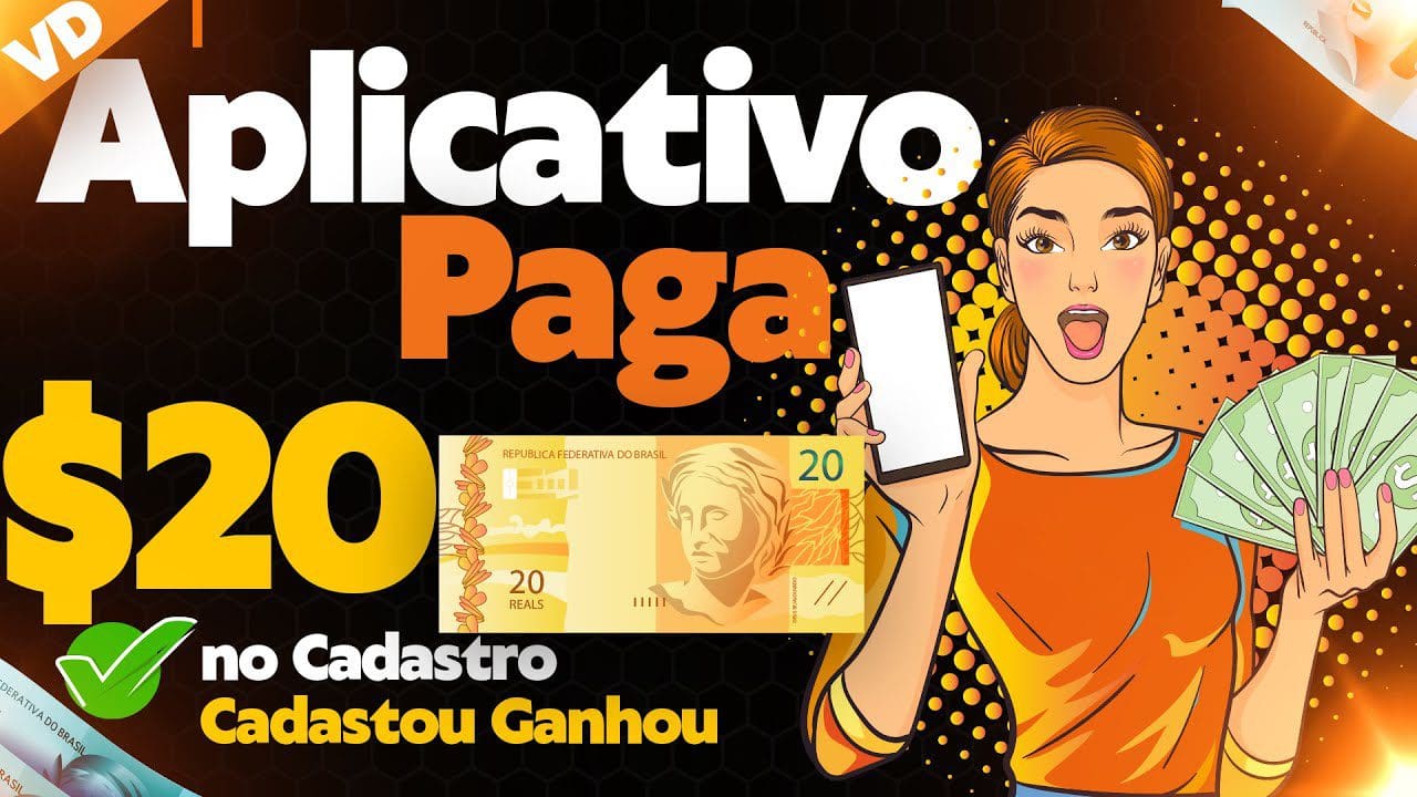 [CADASTRE E GANHE $20 ] NOVO APP para GANHAR DINHEIRO – Aplicativo para Ganhar Dinheiro