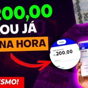 🔴SAIU AGORA! PLATAFORMA da R$200 por um CADASTRO e você JÁ SACA NA HORA via PIX