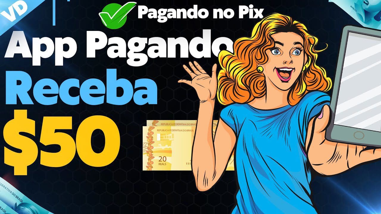 😮[Receba $50] Melhor APP para GANHAR DINHEIRO/Aplicativo para Ganhar Dinheiro ✅