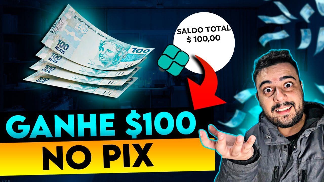 [INACREDITÁVEL] NOVO APP PARA GANHAR DINHEIRO no PIX (Saque até R$100,00)