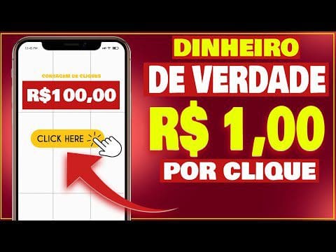 🚨Ganhe R$ 1,00 por clique – [SEM INVESTIR] Site pagando de Verdade Ganhar dinheiro na internet