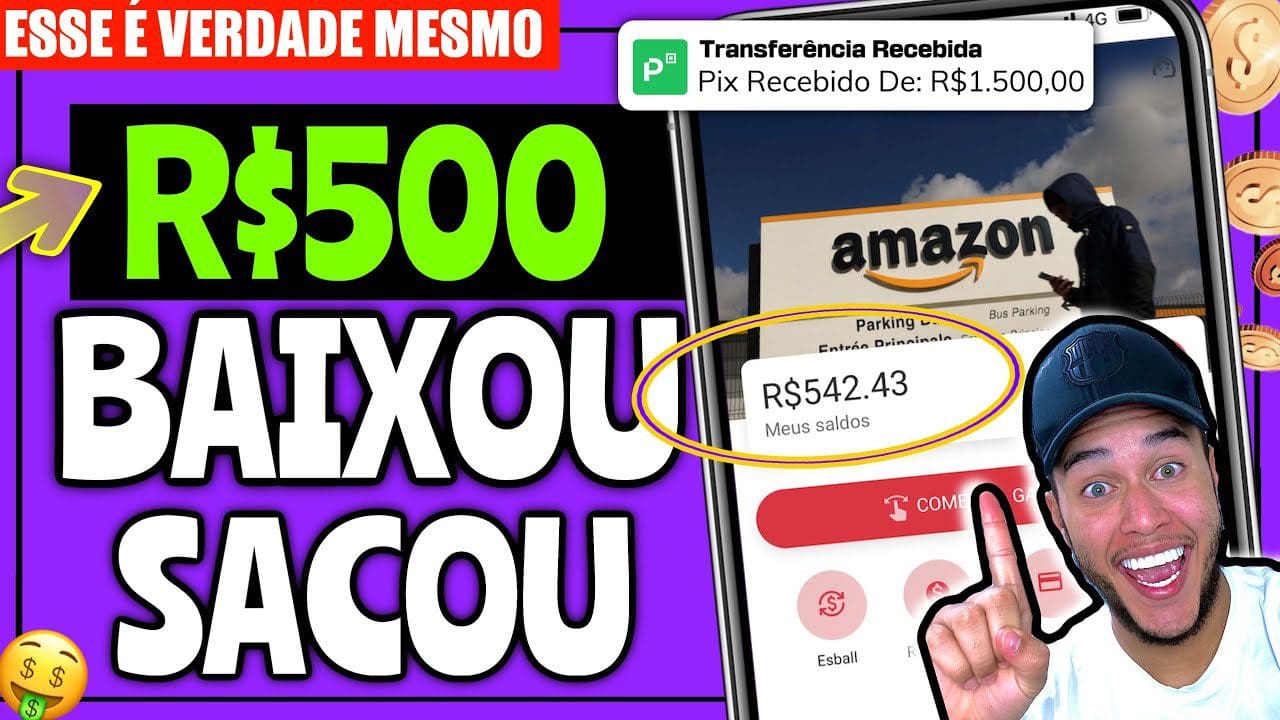 [NÃO É MENTIRA] NOVO BÔNUS DE R$500 POR BAIXAR + R$1.500 no PIX
