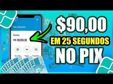 ✅[RECEBA EM 0:35 SEGUNDOS] APP que GANHA DINHEIRO de VERDADE e PAGA no PIX -App para Ganhar Dinheiro