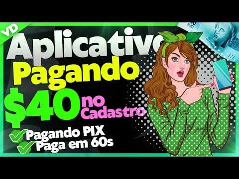 💰[Cadastre e Ganhe R$40] APLICATIVO PAGANDO NO CADASTRO 2022/App Pagando por Cadastro 2022 [Pagou]