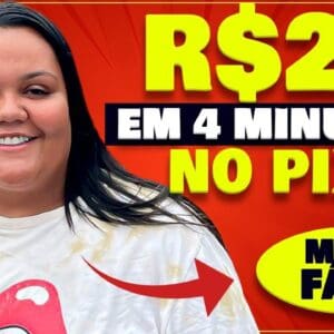 R$20 EM 4 MINUTOS! GANHAR DINHEIRO NA INTERNET RÁPIVO VIA PIX