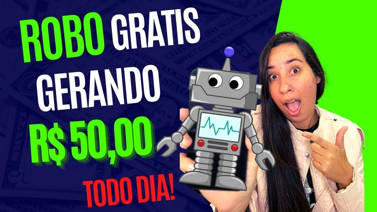 [Robo grátis]Gerando R$ 50,00 TODO DIA – como ganhar dinheiro na internet