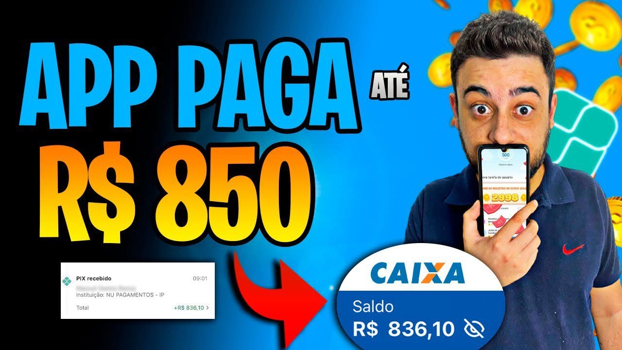 [RECEBA EM 45 SEGUNDOS] SUPER APP para GANHAR DINHEIRO todo dia NO PIX (Saque até $850) – TapCoin