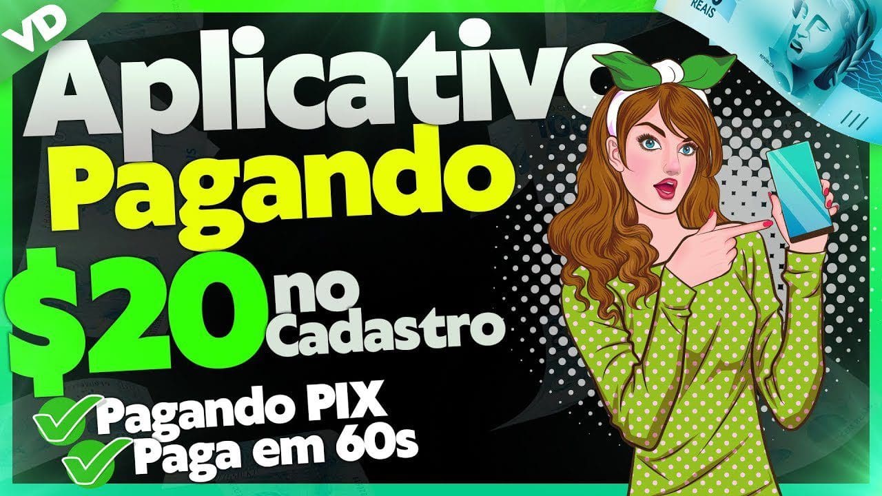 💸 [Ganhe R$20 no CADASTRO] Cadastrou Ganhou/App Pagando por Cadastro 2022/Cadastre e Ganhe 2022 ✅