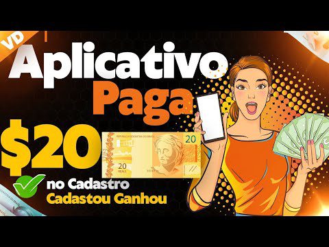 [$20 REAIS MUITO RÁPIDO] NOVO APP para GANHAR DINHEIRO – Aplicativo para Ganhar Dinheiro 😮