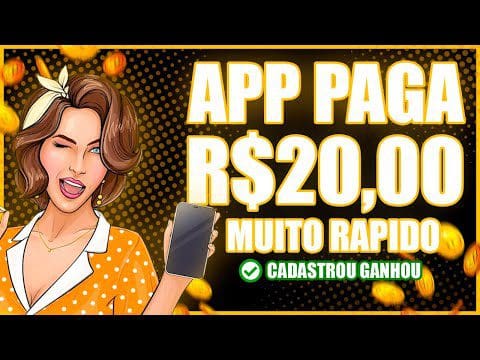 [$20 REAIS MUITO RÁPIDO] NOVO APP para GANHAR DINHEIRO – Aplicativo para Ganhar Dinheiro 😮