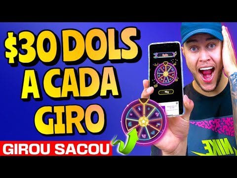 🔴URGENTE! Nova Roleta Americana Paga $30 Dólares (R$156) Por cada Giro