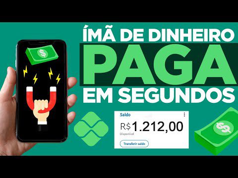 Aplicativo imã de DINHEIRO R$ 13,99 por SEGUNDOS (PAGA TODO DIA) Ganhar dinheiro online