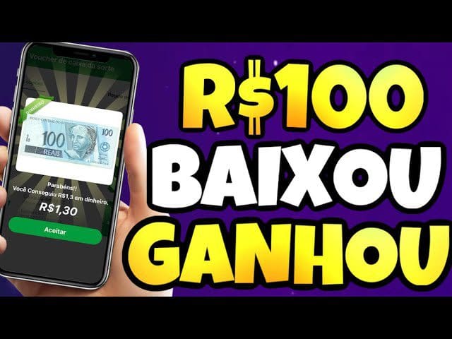 [CADASTROU SACOU] R$100 ✅ APP pagando Por Baixar e Pode Sacar no Pix