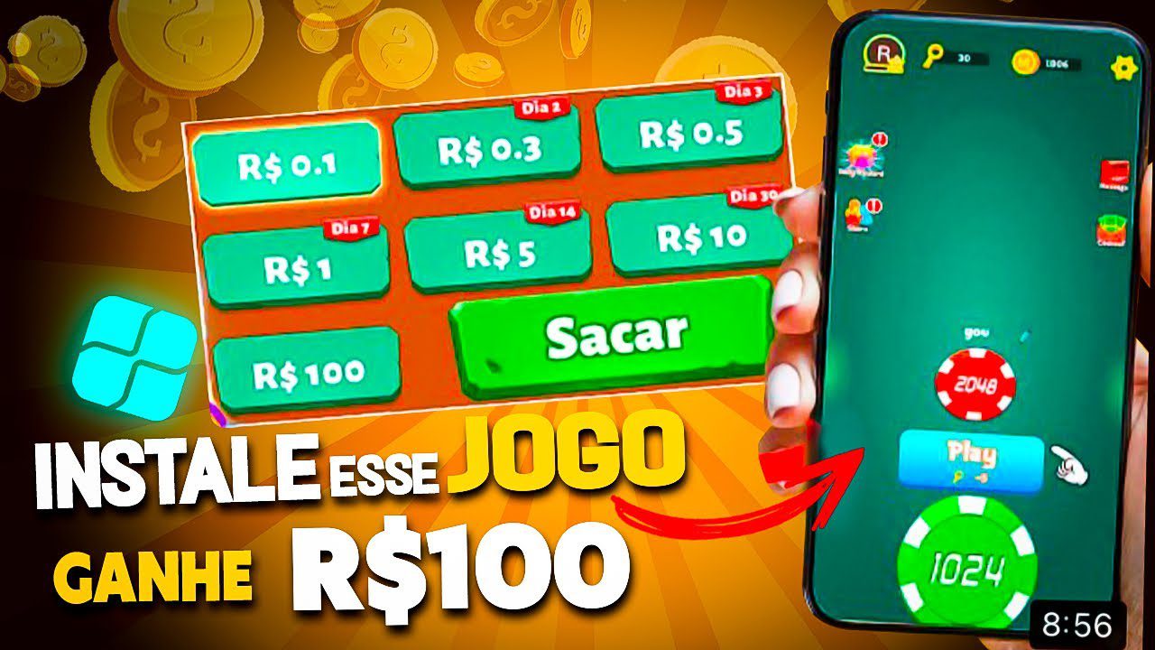 LANÇOU HOJE! NOVO JOGO PAGANDO só PRA BAIXAR e JÁ PODE SACAR R$100 na HORA