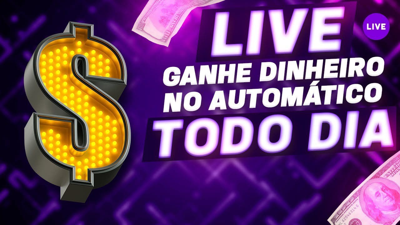 [🔴LIVE] Como Ganhar Dinheiro no YOUTUBE (SEM Investir, SEM Aparecer, SEM Vender) Dinheiro Online