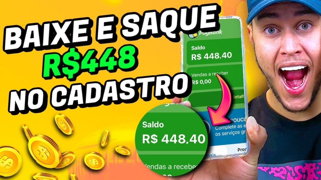 [GANHE R$448 RÁPIDO] ✅ App Pagando Por Baixar e Pode Sacar | App Pagando Certo