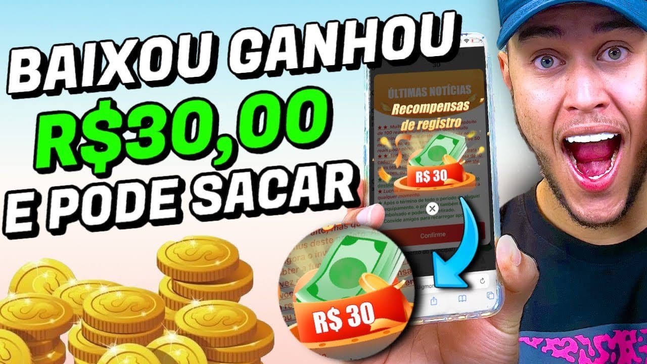 URGENTE! Lançou Nesse Minuto App Dando R$30 De Graça No Cadastro E Pode Sacar