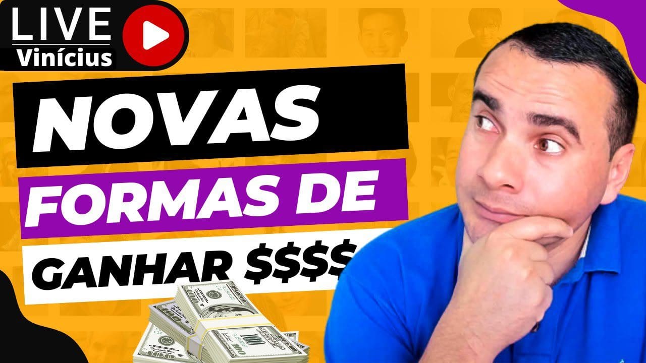 [🔴LIVE] NOVAS FORMAS E + ESTRÁTEGIA PREMIUM de | Como ganhar dinheiro na Internet