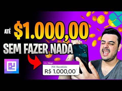 COMO GANHAR Dinheiro Sem Fazer NADA ? NOVO APP para Ganhar Dinheiro apertando 1 Botão – Playfi