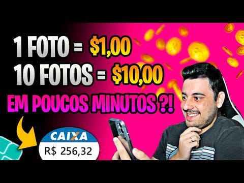 GANHAR DINHEIRO VENDO FOTOS ? Novo APP que TE PAGA por CADA FOTO VISUALIZADA (Paga mesmo)