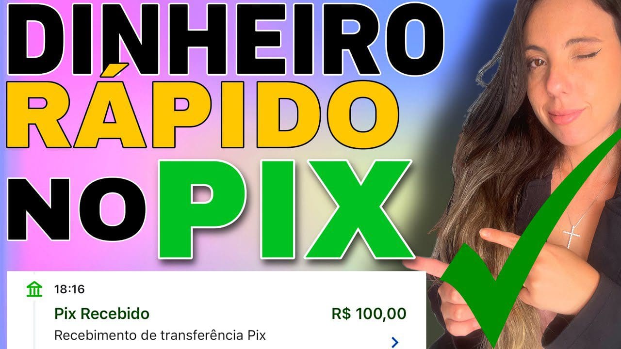 1 PIX EM MINUTOS NO APP – Como Ganhar Dinheiro Rápido Pelo Celular 2022