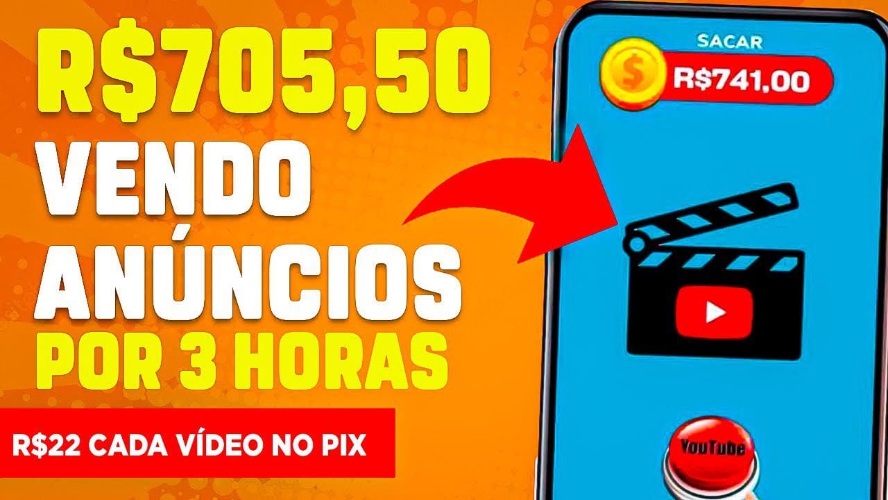 URGENTE! Lançou agora app dando PIX para ASSISTIR ANÚNCIOS ILIMITADOS [corre pra sacar hoje]