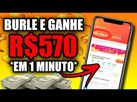 Como BURLAR o KWAI e GANHAR $570 REAIS em 01Min 💰(COMPROVADO) Como Ganhar Dinheiro no Kwai 2022