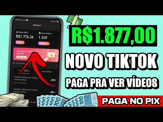 ULTRA URGENTE 😨🚨 Lançou Agora A Pouco Novo TikTok DANDO R$50 Pra Ver Vídeos