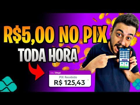 [LANÇOU] APP Para GANHAR DINHEIRO no PIX clicando em 3 Botões