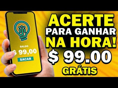 🚨ACERTE PARA GANHAR NA HORA! $ 99.00 fazendo essas TAREFAS (GRÁTIS) Ganhar dinheiro na internet