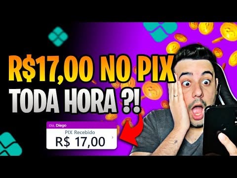 [URGENTE] Novo APP dando 1 PIX por HORA apenas para JOGAR – APP para GANHAR DINHEIRO de VERDADE