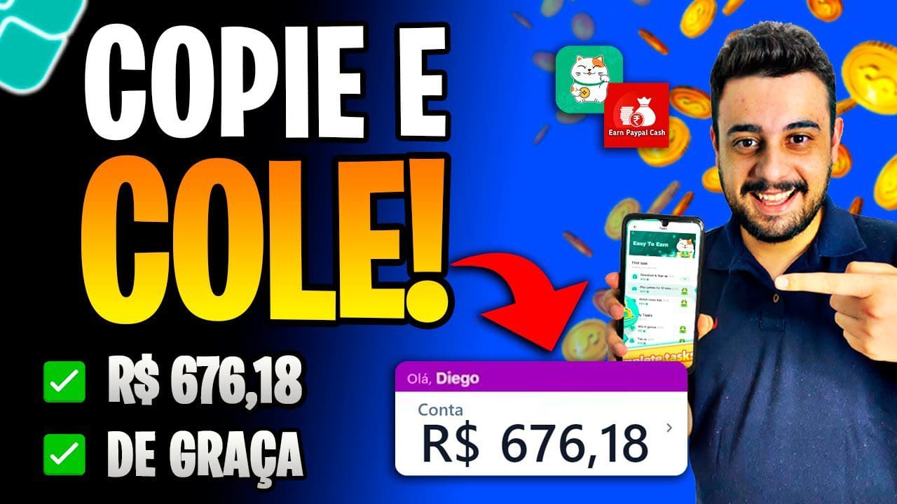 GANHEI R$676,18 COM ESSA NOVA REDE SOCIAL (Como Ganhar Dinheiro na internet, Passo a Passo) Gemgala