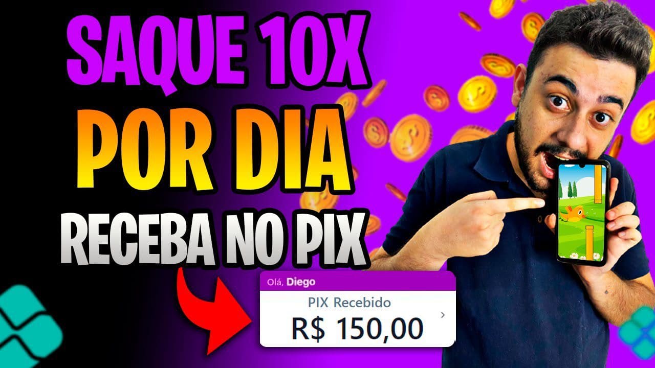 SUPER APP PARA GANHAR DINHEIRO RÁPIDO (Faça Vários Saques e Receba no PIX)