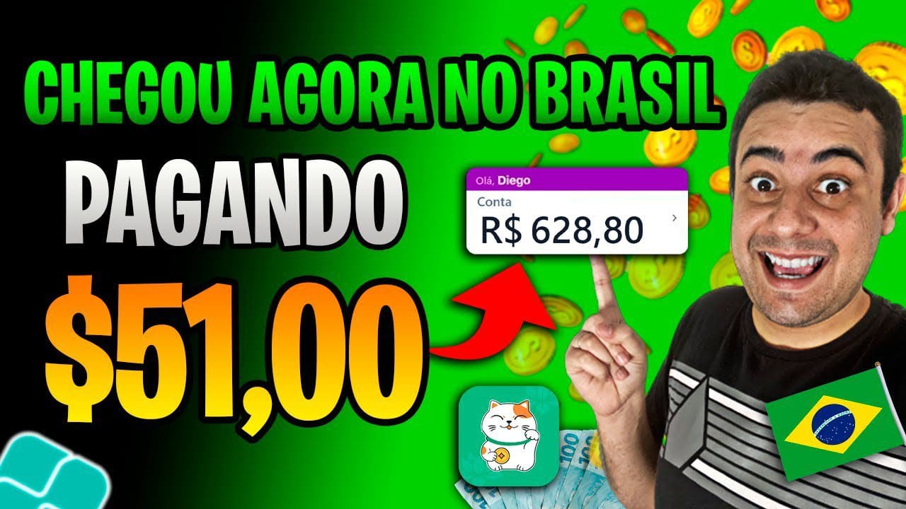 [URGENTE] NOVA REDE SOCIAL para GANHAR DINHEIRO em DÓLAR (Saque Todo Dia) | Gemgala paga mesmo?