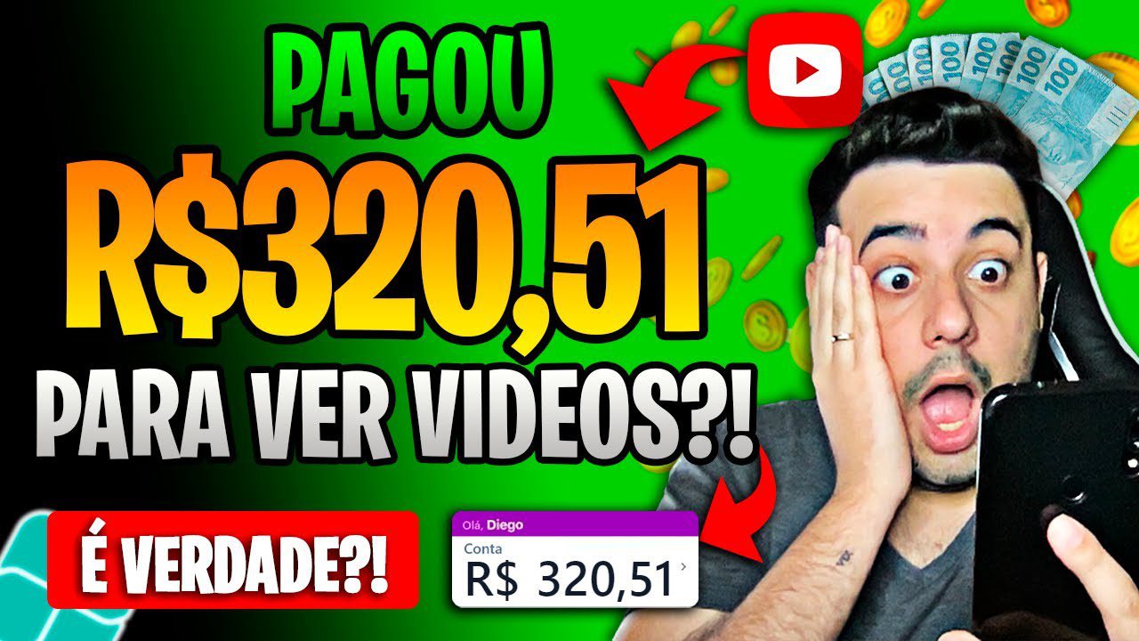 GANHAR DINHEIRO Assistindo Videos do YouTube? FALEI toda VERDADE (Como Ganhar Dinheiro Vendo Videos)