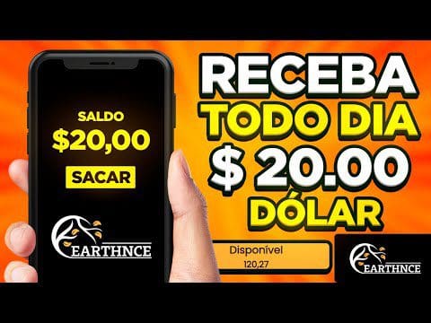 🚨RECEBA Todo Dia ($ 20.00 DÓLAR) – Como Ganhar DINHEIRO DE VERDADE na INTERNET 2022 (Earthnce)