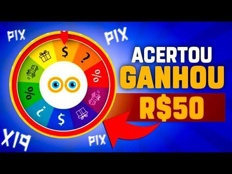 ROLETA DA INTERROGAÇÃO – VOCÊ ACERTA E LEVA R$50 NO PIX (POR CADA GIRO) 😱😱😱😱