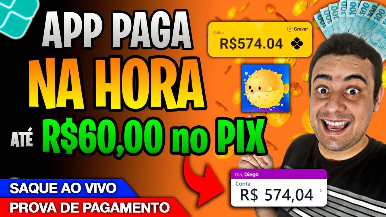 [RECEBA EM 2 SEGUNDOS] NOVO APP de JOGO que GANHA DINHEIRO de VERDADE está PAGANDO