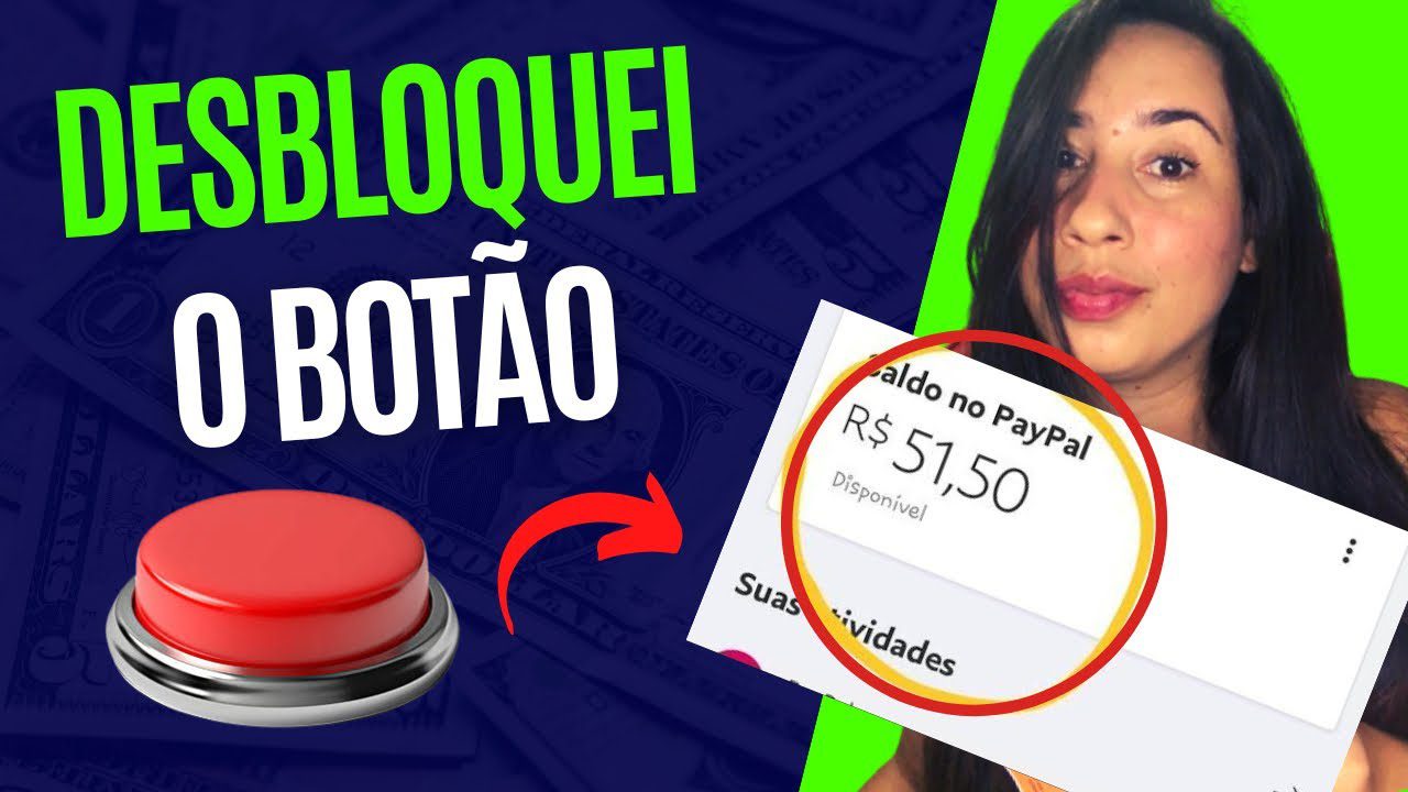 🤑DESBLOQUEOU GANHOU R$ 50,00 !! ganhar dinheiro na internet