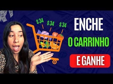 🚨ENCHA O CARRINHO E GANHE $ 34 dólares por MINUTOS – dinheiro online