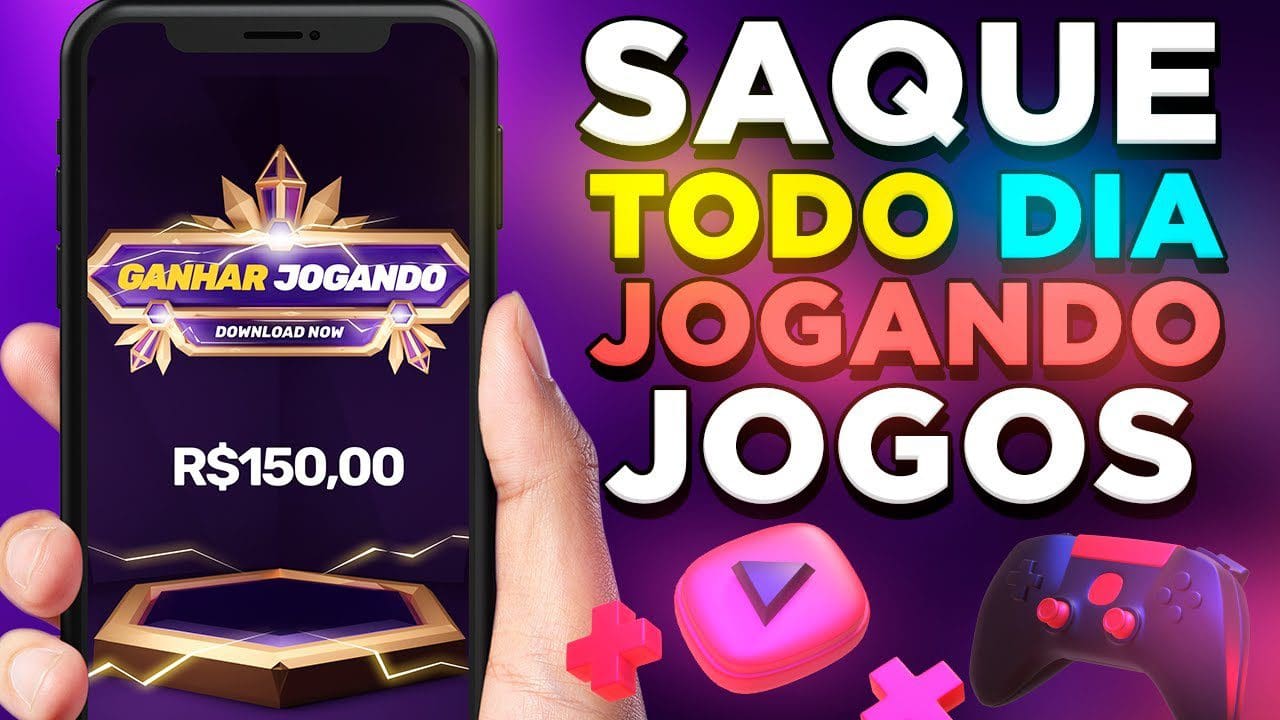 Ganhe Dinheiro JOGANDO jogos [SAQUE TODO DIA] Ganhar dinheiro no celular