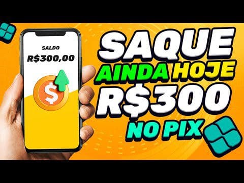 (SAQUES DIÁRIOS) Aplicativo Pagando até R$300,00/dia NO PIX PARA JOGAR | APP QUE PAGA MUITO RÁPIDO