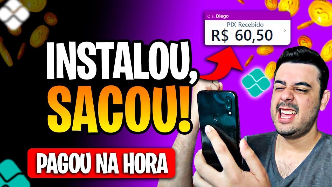 [RECEBA EM 7 SEGUNDOS] NOVO APP de JOGO que GANHA DINHEIRO de VERDADE (Prova de Pagamento)