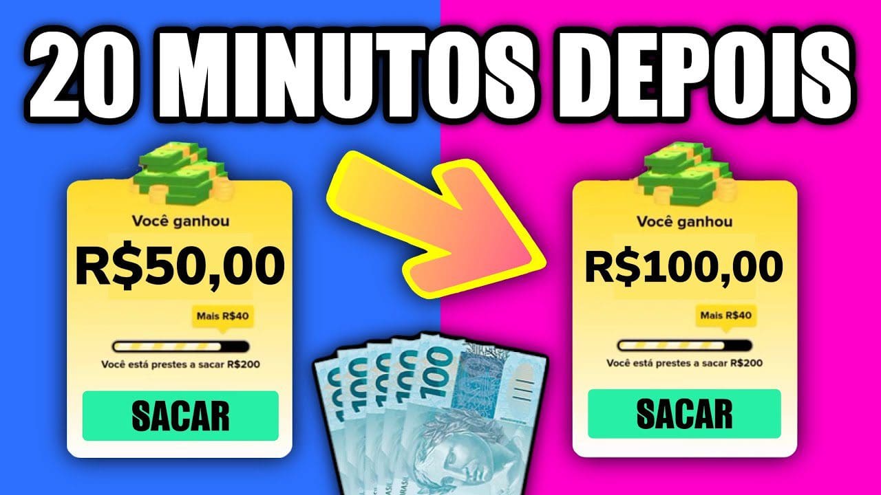 [PLATAFORMA NOVA] ✅ R$50 REAIS via PIX a CADA 20 MINUTOS com ESSA plataforma