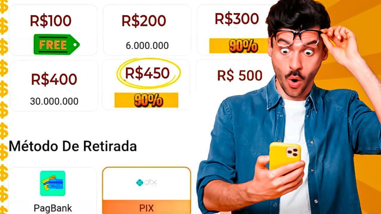 VAZOU AGORA MESMO APP da PLAYSTORE dando ATÉ R$500 só PRA INSTALAR ✅ – APP QUE PAGA NO CADASTRO