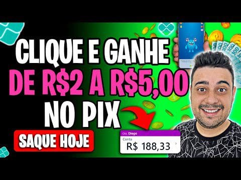 RECEBA 1 PIX POR CADA CLIQUE no MOSTRO – NOVO APP para GANHAR DINHEIRO VIA PIX