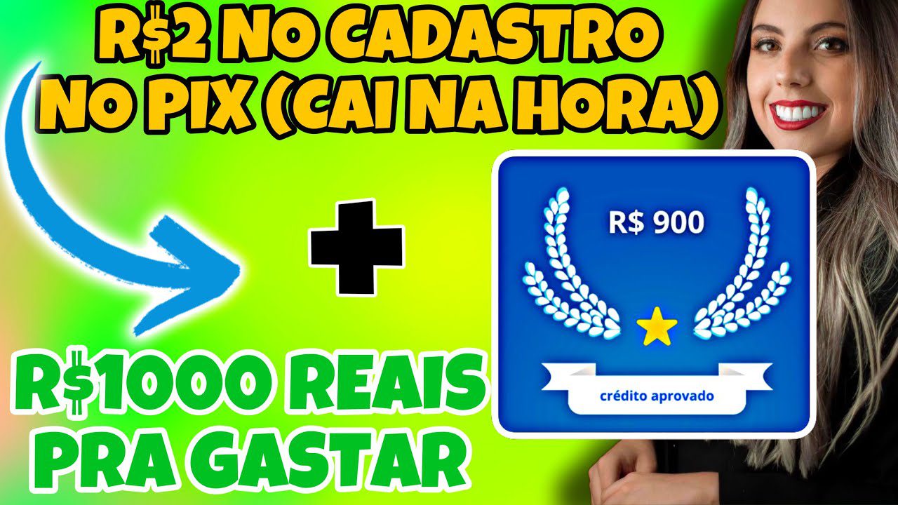 [URGENTE] R$2 NO CADASTRO MAIS R$1000 PRA GASTAR – como ganhar dinheiro online 2022