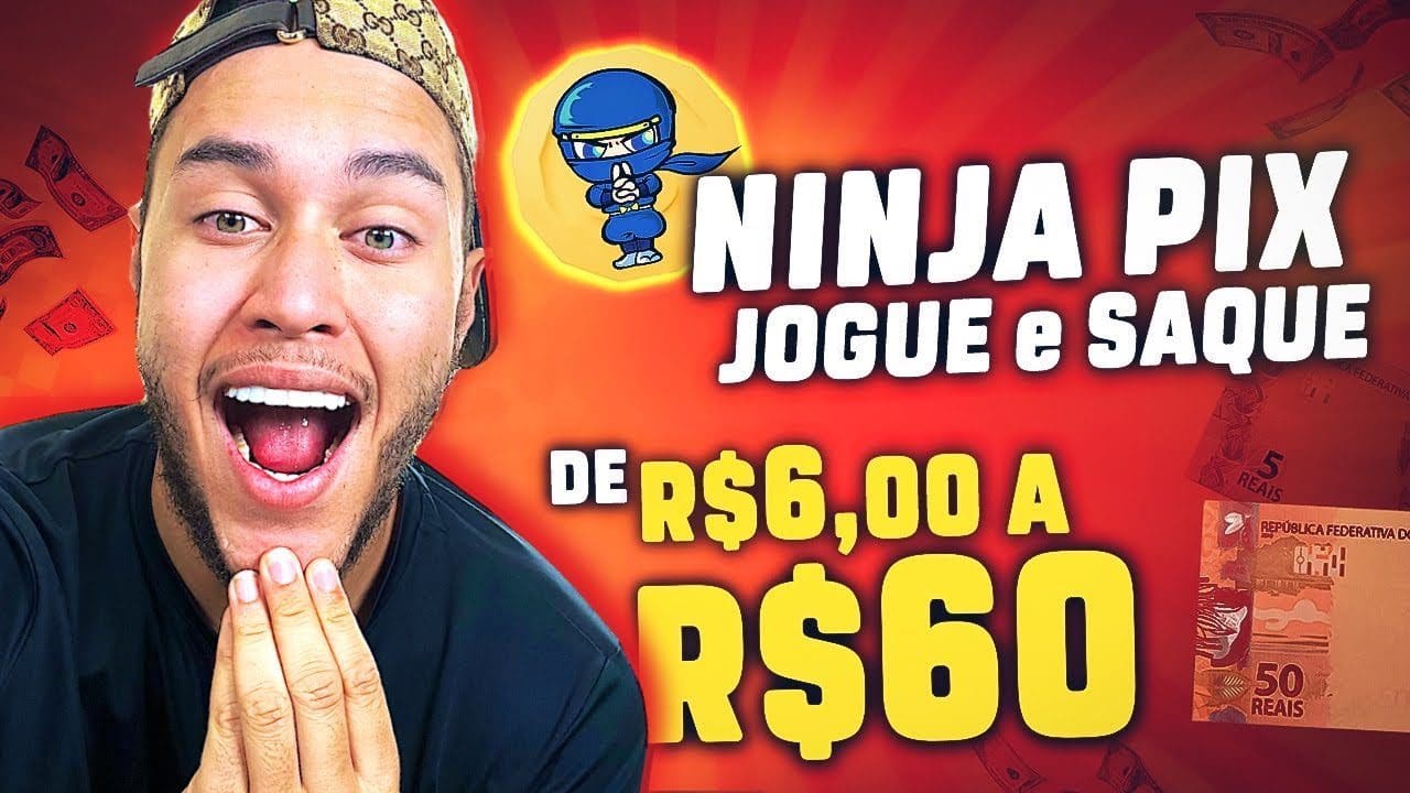 🔴[BATEU A CONCORRÊNCIA] NOVO JOGO DO NINJA PAGA R$60 NO PIX A CADA JOGADA!