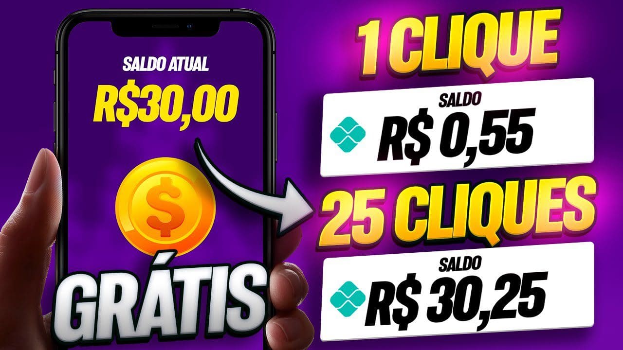 ☝️[SUPREMO] Ganhe a cada 15 segundos 1 clique=R$ 0,55 | 25 cliques =R$30,25 Ganhar dinheiro online